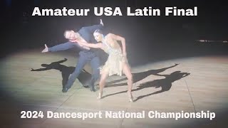 2024 USA National Amateur Latin Final held at BYU in Provo Utah #ballroomdance #dancecompetition