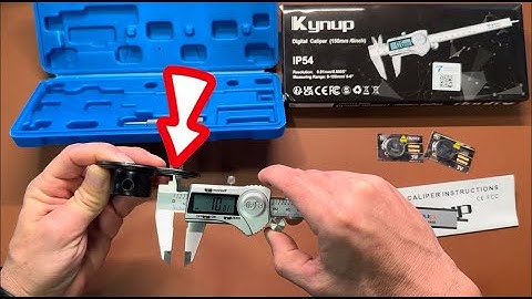 Kynup Digital Caliper, Calipers 6 Inch Measuring Tool with Stainless Steel