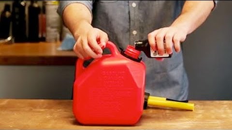 How to Mix Oil and Gas: The 2-Cycle Engine Fuel Recipe