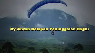 Lagu Daerah PagarAlam SUMSEL, 'ANTAN DELAPAN' peninggalan baghi