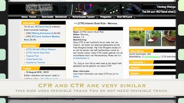 Tutorial-Installing CTR And CFR RCT3 (iMAC ONLY)