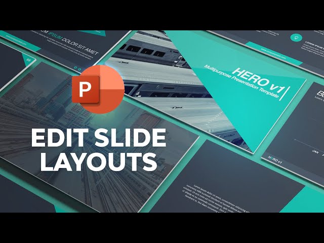 Edit PowerPoint (PPT) Slide Template Layouts Quickly + Video