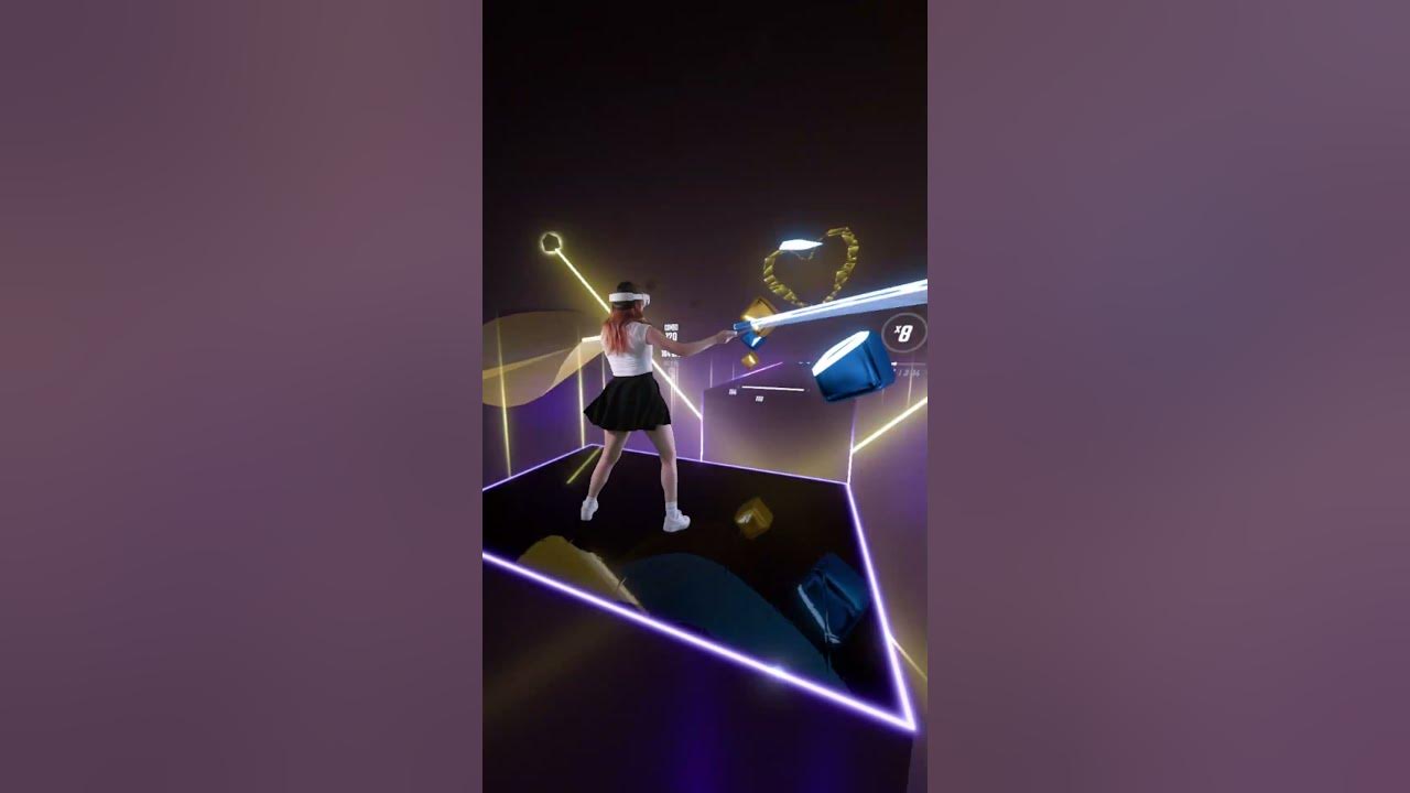 GOLDEN song from Kpop Demon Hunters #kpopdemonhunters #golden #beatsaber #netflix
