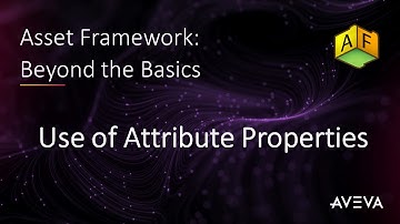 Asset Framework: Beyond the Basics - Use of Attribute Properties