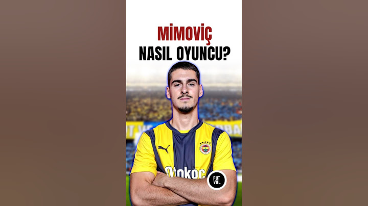 Fenerbahçe'nin Yeni Transferi: Mimovic Kimdir? #shorts