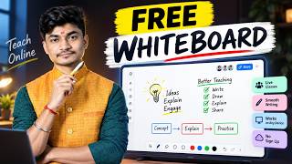 Free Whiteboard for Online Teaching | Easy & Powerful Digital Whiteboard for Teachers