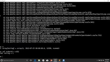 09 Apache Spark - Core APIs - String Manipulation using Scala APIs