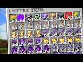How I COLLECTED Every CREATIVE ITEM in this Minecraft 