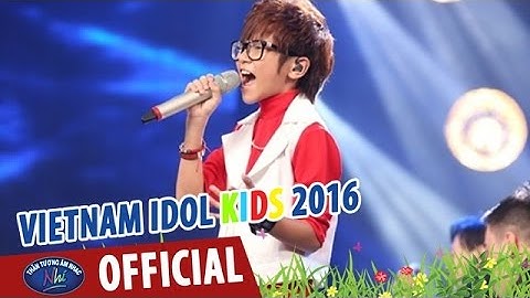 VIETNAM IDOL KIDS 2016 - GALA 6 - ĐÁM CƯỚI CHUỘT - THIÊN TÙNG