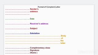 Complaint Letter