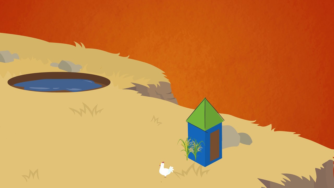 How to build a pit latrine - A pit latrine should not be uphill