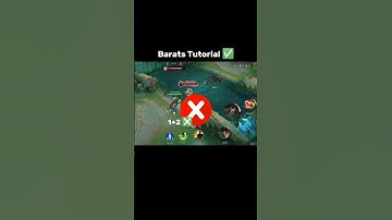 Barats Tutorial Mobile legends #ml2b #mlbb #baratsmlbb #shorts #mobilelegends