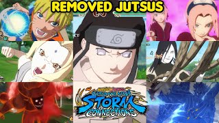 All Removed Jutsus/Ninjutsus-Naruto Storm Connections (All Unused Jutsus From Naruto Storm Series)