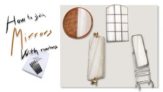 MARKER RENDERING INTERIOR ACCESSORIES - Quick Mirror Sketch with Markers | HH Design