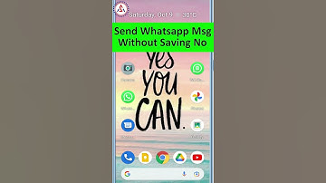 Send WhatsApp Message Without Adding Contact | Send WhatsApp Message Without Saving Number #shorts