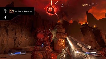 DOOM PS4 Up Close and Personal Trophy