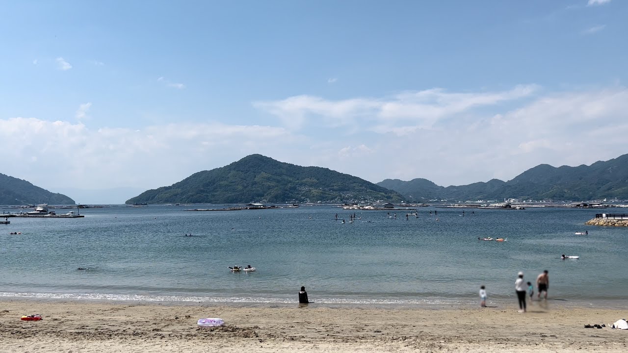 江田島「ヒューマンビーチ長瀬」が最高すぎた！広島市から45分！ 海水浴場