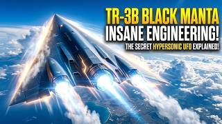 The Insane Engineering Behind the TR3B Black Manta