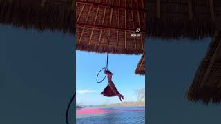 Spins in Mexico ♥️ #aerialhoop #aerialfitness #aerialdance