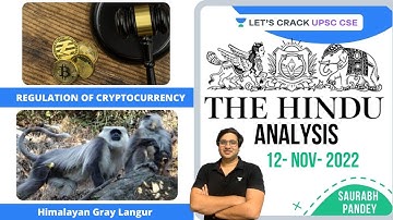 The Hindu Newspaper Editorial Analysis | 12th November 2022 | Saurabh Pandey