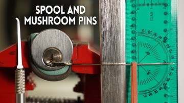 Lock Picking Security Pins: How to Pick Spool and Mushroom Pins
