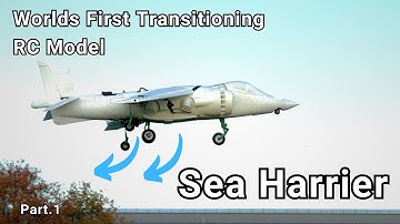 This RC Jet Transforms Mid-Flight – VTOL Sea Harrier Revolution!