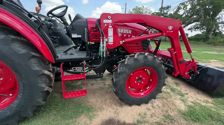 TYM 5835R Up Close  + Start Up