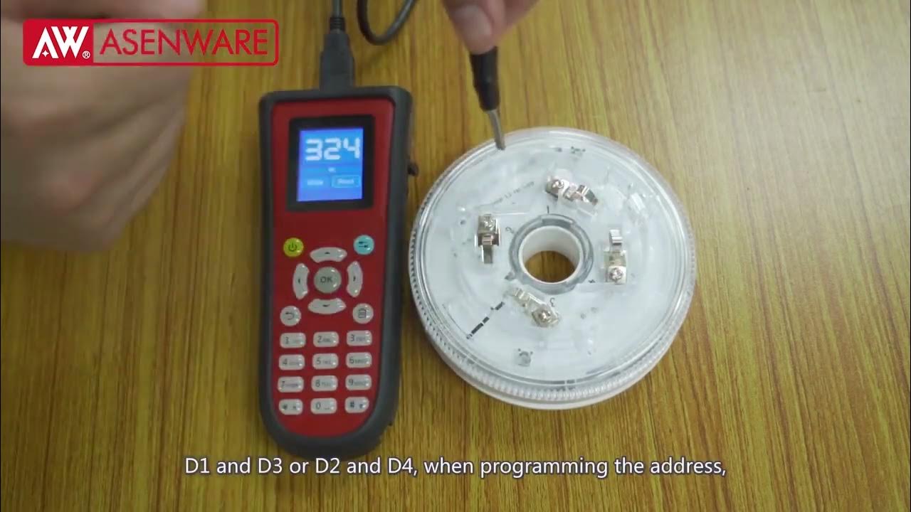 Addressable Strobe Sounder Base Address Programming YouTube