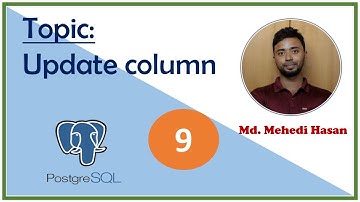 update column in postgresql