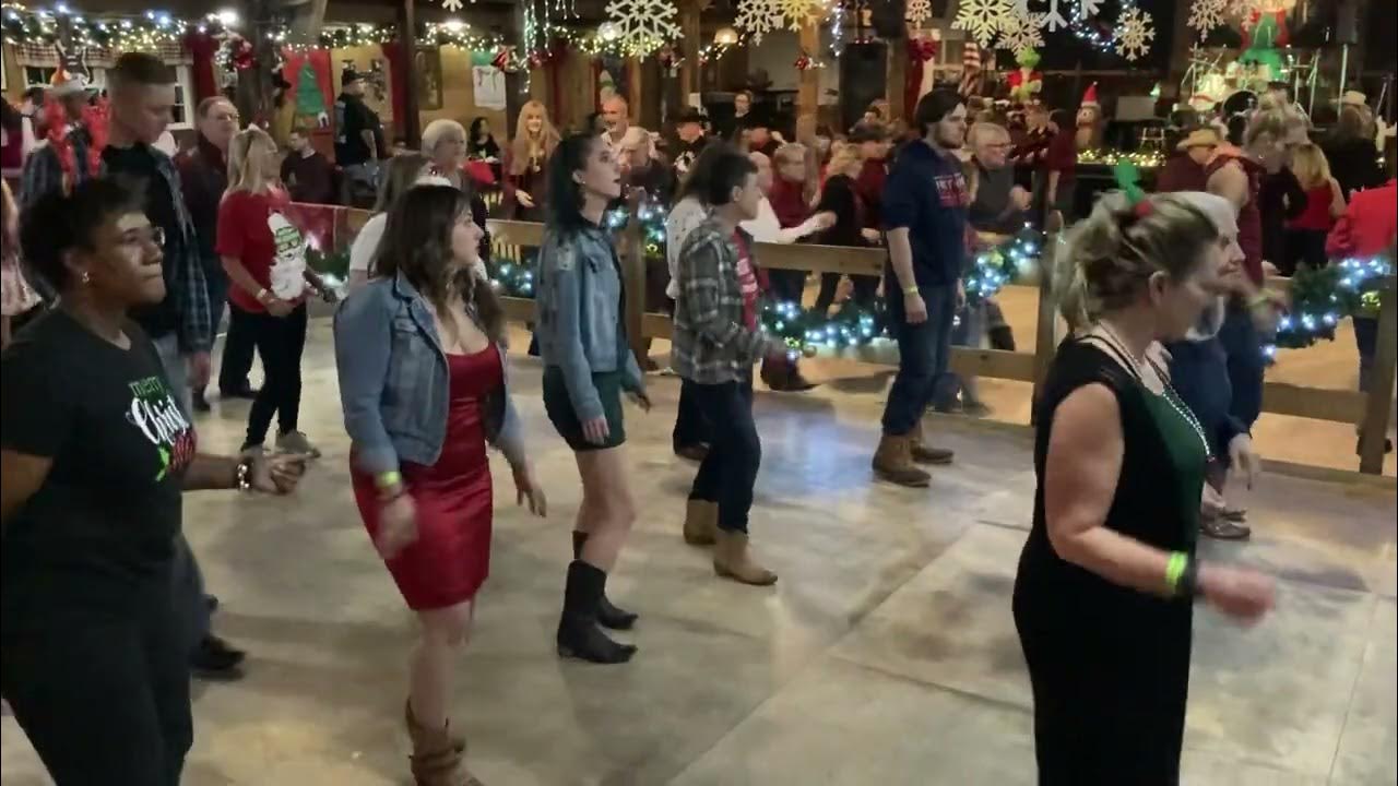 Dancing at the Mishnock Barn's Country Christmas Dance YouTube