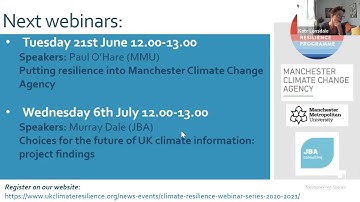 The Economic Case for Climate Change Adaptation - Paul Watkiss