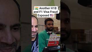 Another H1B and F1 Visa Fraud Exposed in Dallas, Texas #indiansinusa #shorts #h1bvisa