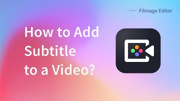 How to add subtitles to a video? | Filmage Editor Tutorial