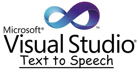 VB.NET - Text to Speech