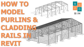 How to Model Purlins and Cladding Rails in Revit