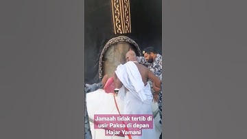Terjadi Jamaah di usir depan ka