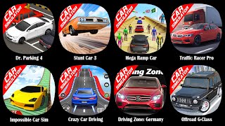 Dr. Parking 4,Stunt Car 3,Mega Ramp Car,Traffic Racer Pro,Impossible Car Sim,Crazy Car Driving,Dr... screenshot 5