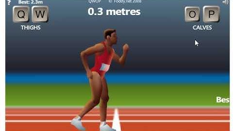 One time game: QWOP