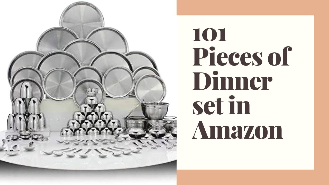 101 Pieces of  Heavy Dinner Set in Amazon with Amazing Price