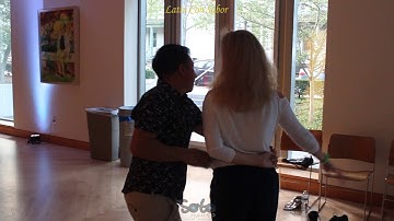 Salsa dancing featuring Sergo con www.Latinconsabor.com in the house!!!