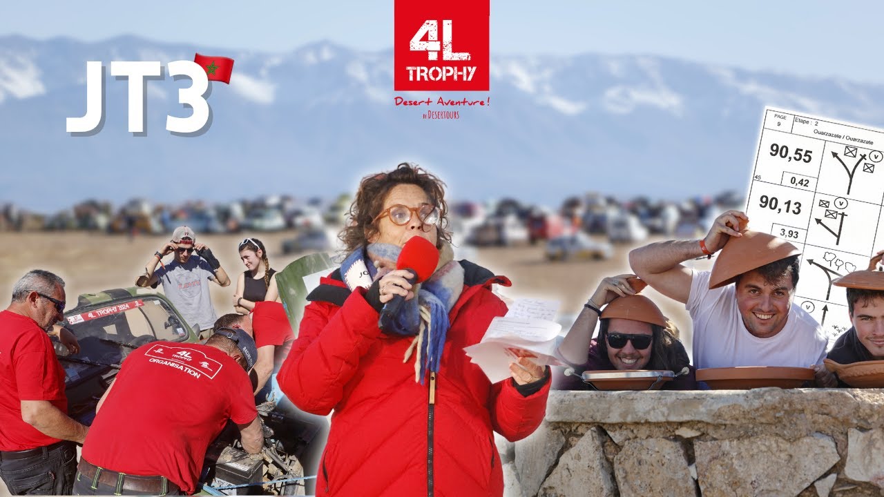 JT 3 | Arrivée au Maroc | 4L Trophy 2025
