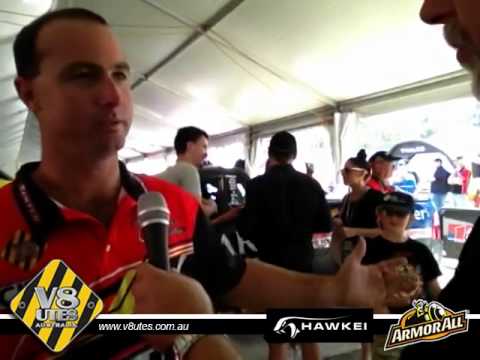 মোটর Kris Walton after a difficult Clipsal 500