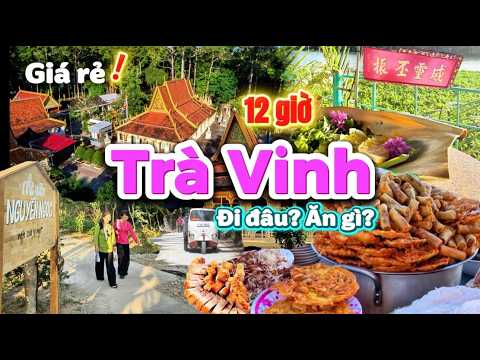 1263. Trà Vinh - Có 1 ngày để khám phá Trà Vinh với Ao bà Om chùa Âng du lịch Nhị Hoà Bún nước lèo