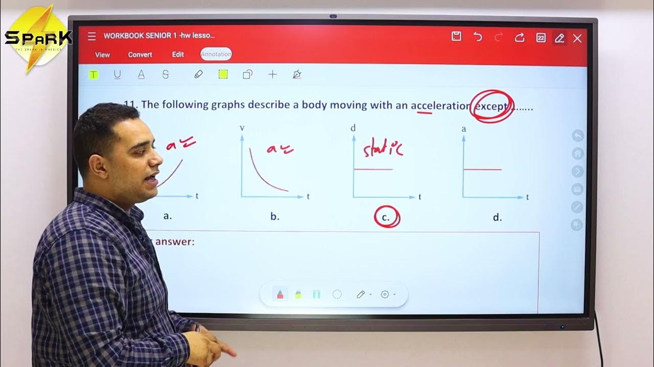 Senior 1 Acceleration Homework YouTube