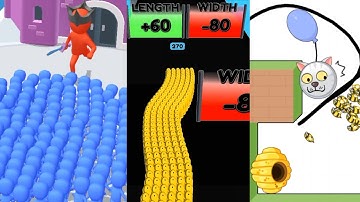 Count Master Vs Save The Doge Vs Bullet Army Run| All Levels