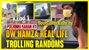 V.Log 1 DW HAMZA REAL LIFE TROLLING RANDOMS \ Pochinki kaha hy / Boot Camp Kidr Hy /FULL FUNNY VIDEO