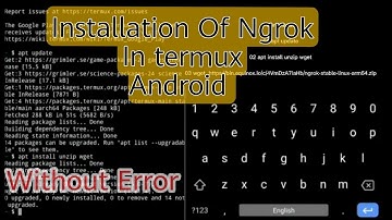 Install Ngrok In Termux | Fix Error Installing Ngrok| How To Install Ngrok In Termux Without Problem