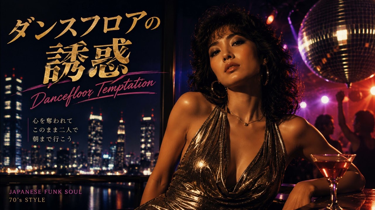 ダンスフロアの誘惑 💃 | Junko Yagami Inspired 70s Japanese Funk