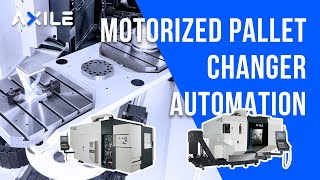 AXILE - G6 Motorized Pallet Changer (MPC) Automation Solution
