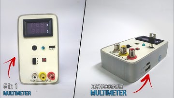 All In One Multimeter | How To Make Multimeter From PVC Pipe At Home | DIY Rechargeable Multimeter